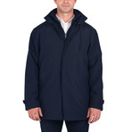 Sutton Overcoat // Navy (US: 44L)