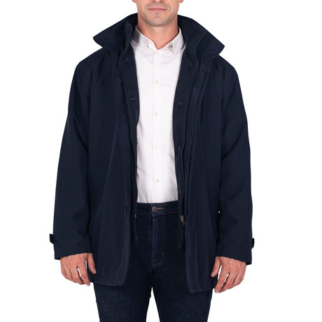 Sutton Overcoat // Navy (US: 38R)