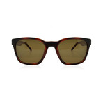 Men's Square Sunglasses // Tortoise + Brown