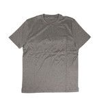 Tree Design T-shirt // Gray + Green + Brown (S)