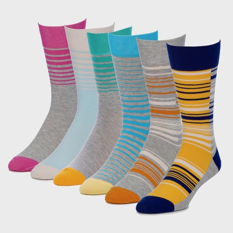 Serenity Executive Crew Sock // Pack of 6