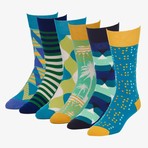Freestyle Vision Crew Sock // Pack of 6