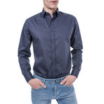 Este Slim Fit Shirt // Blue (XL)