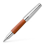 Faber-Castell E-motion Wood & Chrome Rollerball // Brown