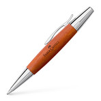 Faber-Castell E-motion Wood & Chrome Ballpoint // Brown