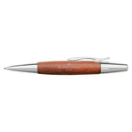 Faber-Castell E-motion Wood & Chrome Ballpoint // Brown