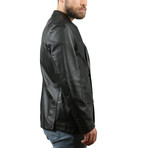Hindley Leather Jacket // Black (2XL)
