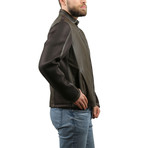 Michael Leather Jacket // Green (3XL)