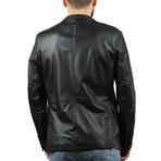 Hindley Leather Jacket // Black (M)