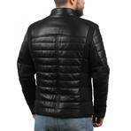 Louis Leather Jacket // Black (XL)