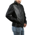 Melinda Leather Jacket // Black (3XL)