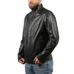 Vegas Leather Jacket // Black (L)