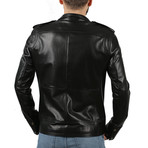 Manzel Leather Jacket // Black (M)