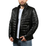 Louis Leather Jacket // Black (S)