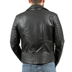 Vegas Leather Jacket // Gray (S)