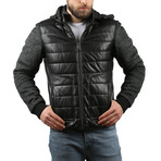 Vgtl Leather Jacket // Black (XS)