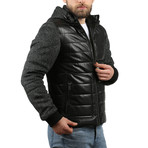 Vgtl Leather Jacket // Black (XS)