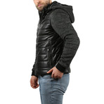 Vgtl Leather Jacket // Black (XL)