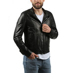 Cathedral Leather Jacket // Black (M)