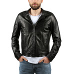 Cathedral Leather Jacket // Black (S)