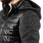 Vgtl Leather Jacket // Black (S)