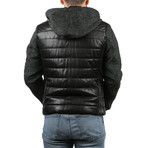 Vgtl Leather Jacket // Black (M)