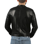 Cathedral Leather Jacket // Black (S)