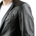 Hindley Leather Jacket // Black (L)