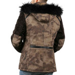 Army Leather Jacket // Mink (XS)
