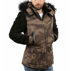 Army Leather Jacket // Mink (XL)