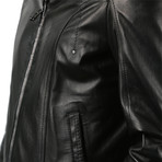 Cathedral Leather Jacket // Black (XS)