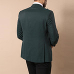 Anderson Slim Fit 3-Piece Tuxedo // Green (Euro: 50)