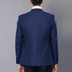 Nathan Slim Fit 3-Piece Suit // Navy (Euro: 48)