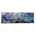 Nympheas // Claude Monet (36"W x 12"H x 0.75"D)