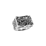 Men's Silver Dragon Ring (7)