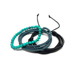 Variety Bracelet Set // 3-Pack // Turquoise