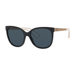 Women's Diorama Sunglasses // Gold + Black