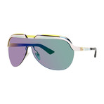 Women's Solar Sunglasses // Pink + Yellow