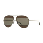 Unisex Split 2 Sunglasses // Gunmetal