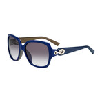 Women's Diorissimo Sunglasses // Blue