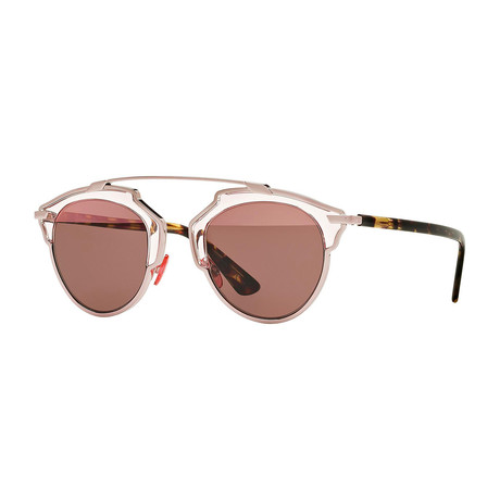 Unisex So Real Sunglasses // Pink + Havana