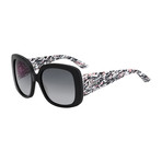 Women's Lady Sunglasses // White + Black