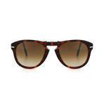 Men's 714 Iconic Folding Sunglasses // Havana + Brown Gradient