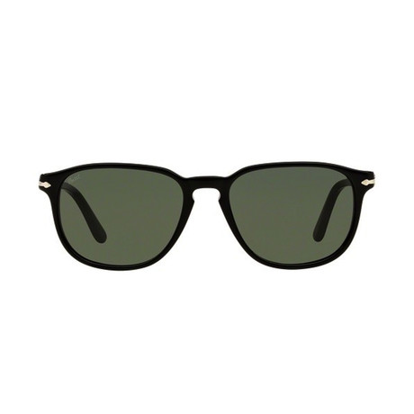 Men's Classic Square Sunglasses // Black + Gray (52mm)