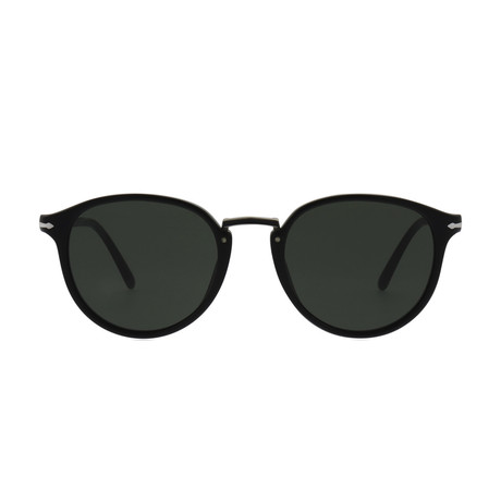 Men's Typewriter Edition Sunglasses // Black + Gray (Size 51-21-145)