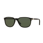 Men's Classic Square Sunglasses // Black + Gray (52mm)