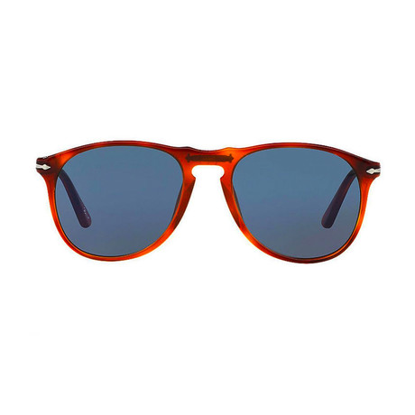 Men's Iconic 649 Evolution Sunglasses // Terra Di Siena + Blue (52mm)