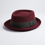 Santa Fe Hat // Burgundy (M)