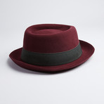 Santa Fe Hat // Burgundy (M)