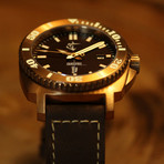 Vancouver Watch Co Bronze Crossfire Automatic // BRONZE-1-BROWN